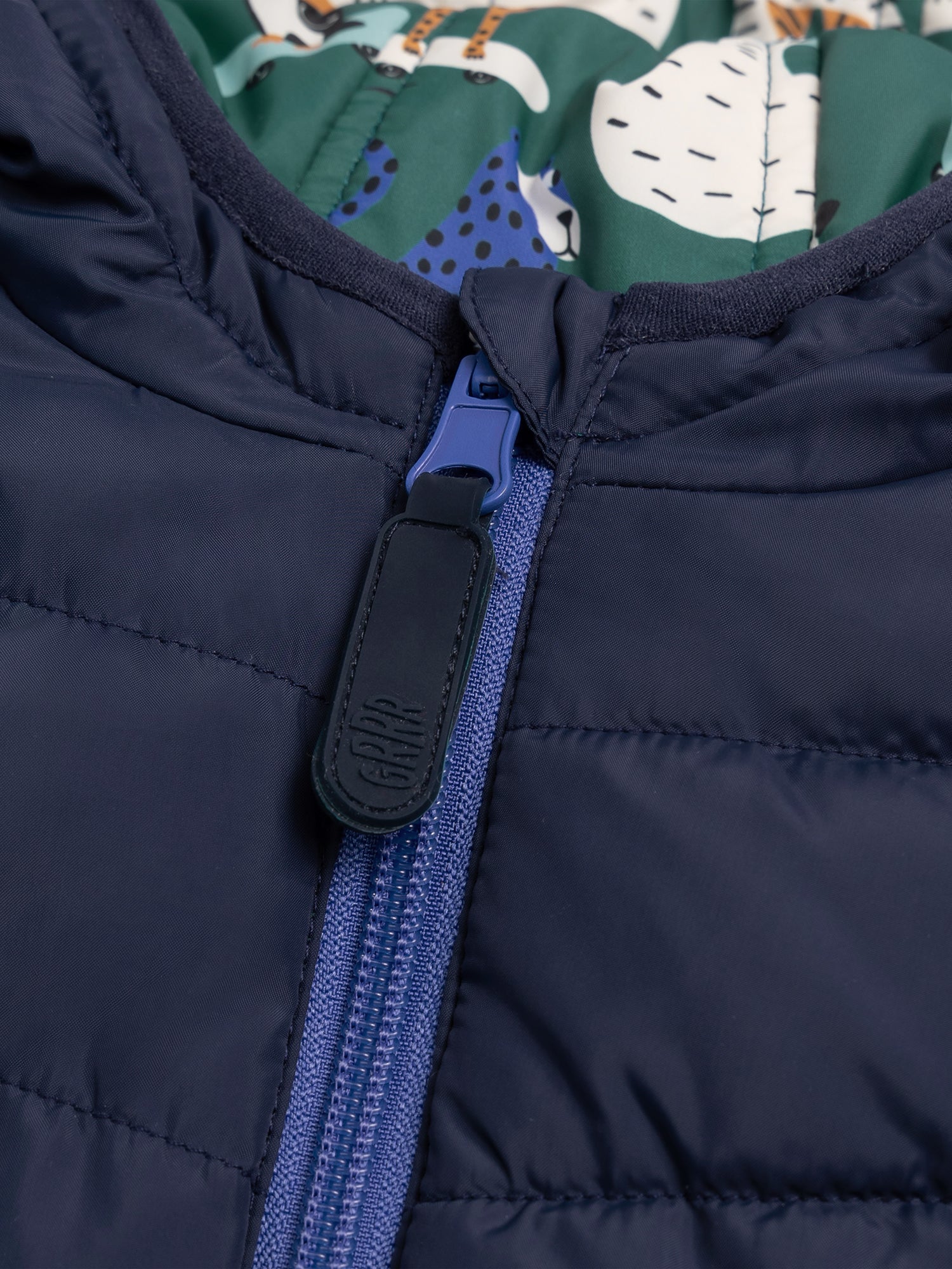 Chaleco Reversible Marino para Bebé Niño