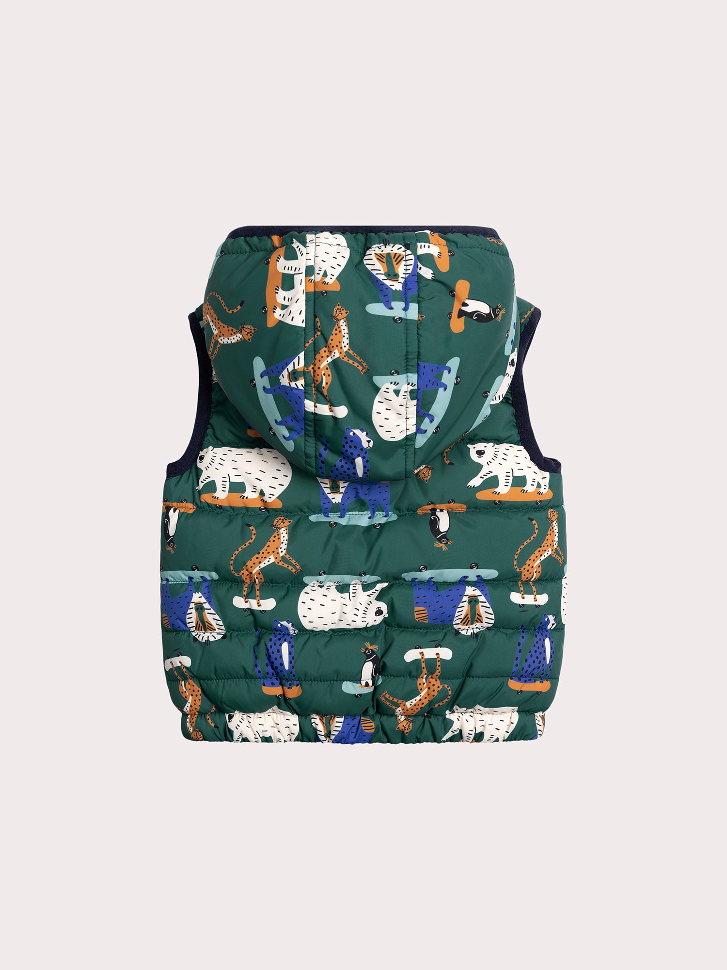 Chaleco Reversible Marino para Bebé Niño