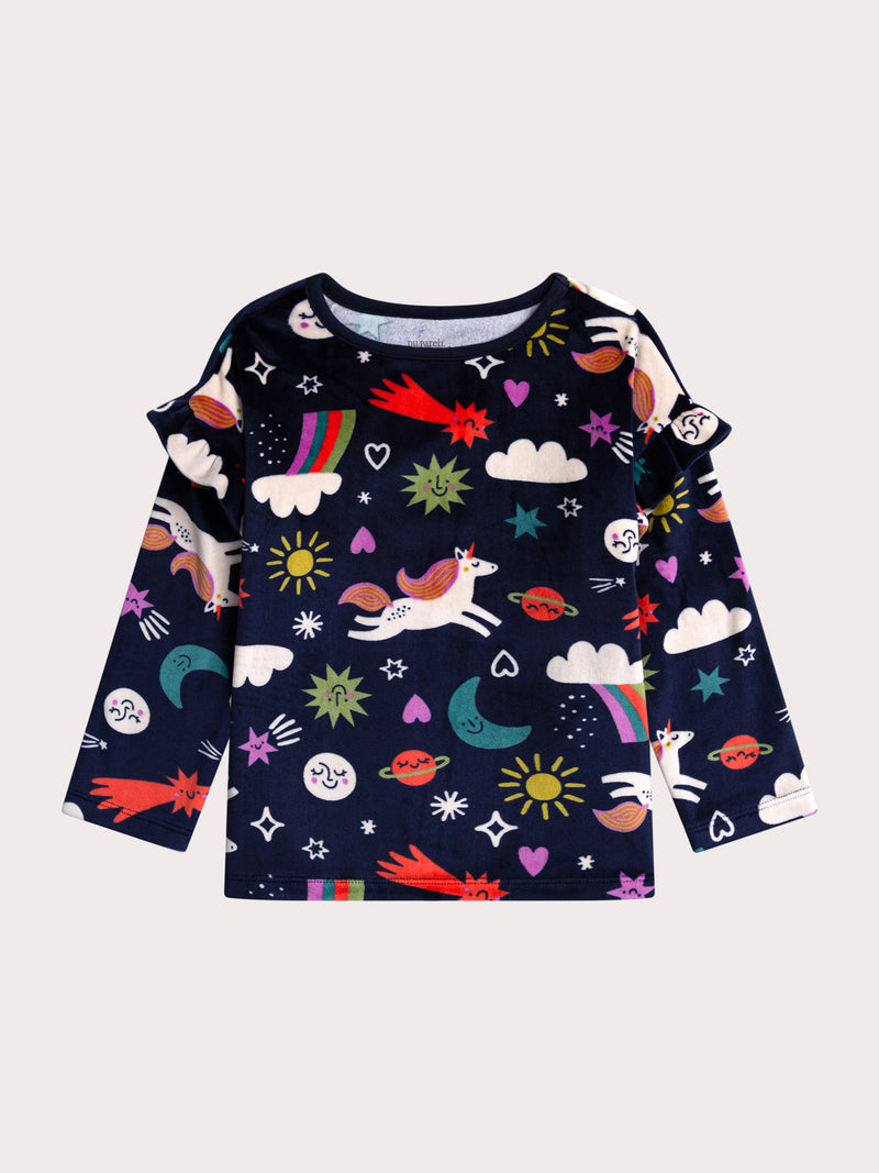 Pijama de unicornio para chicas