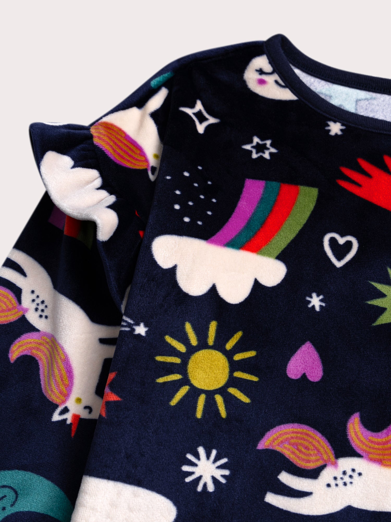 Pijama de unicornio para chicas