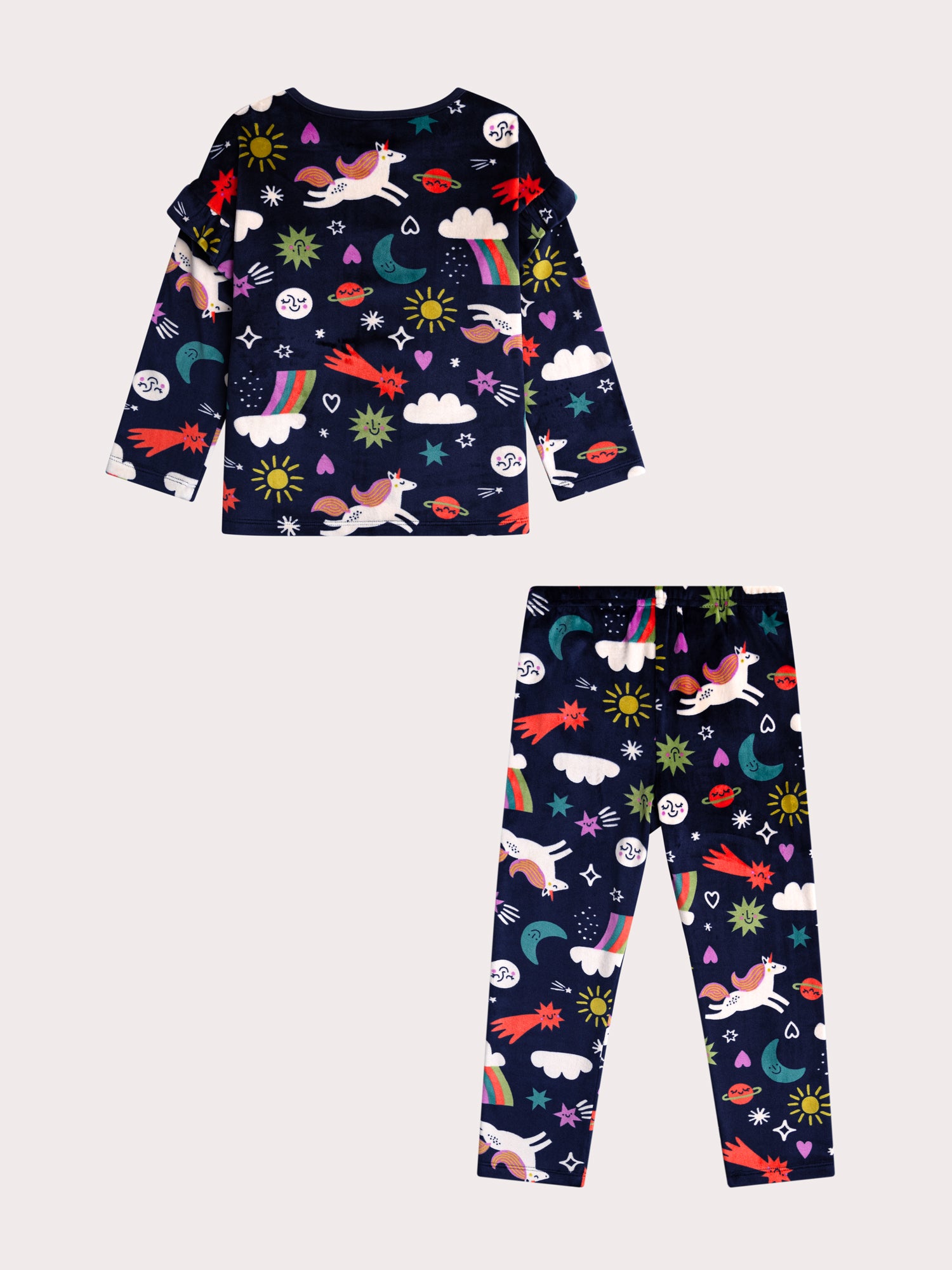 Pijama de unicornio para chicas