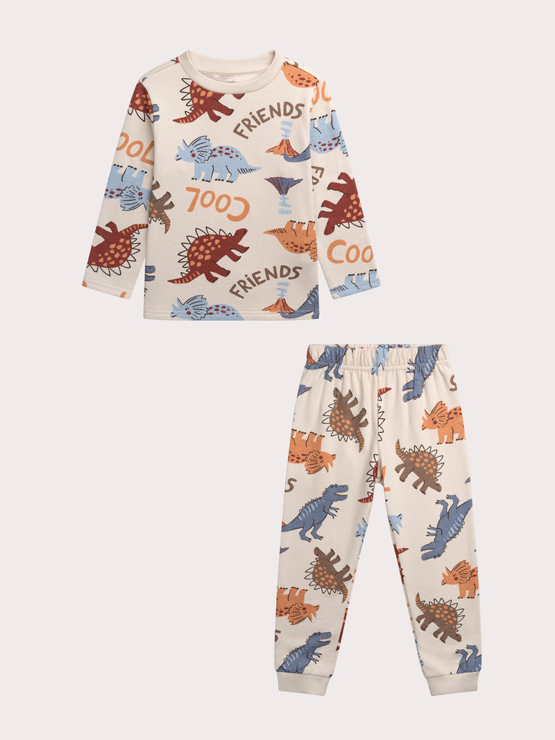 Pijama de dinosaurio para niño