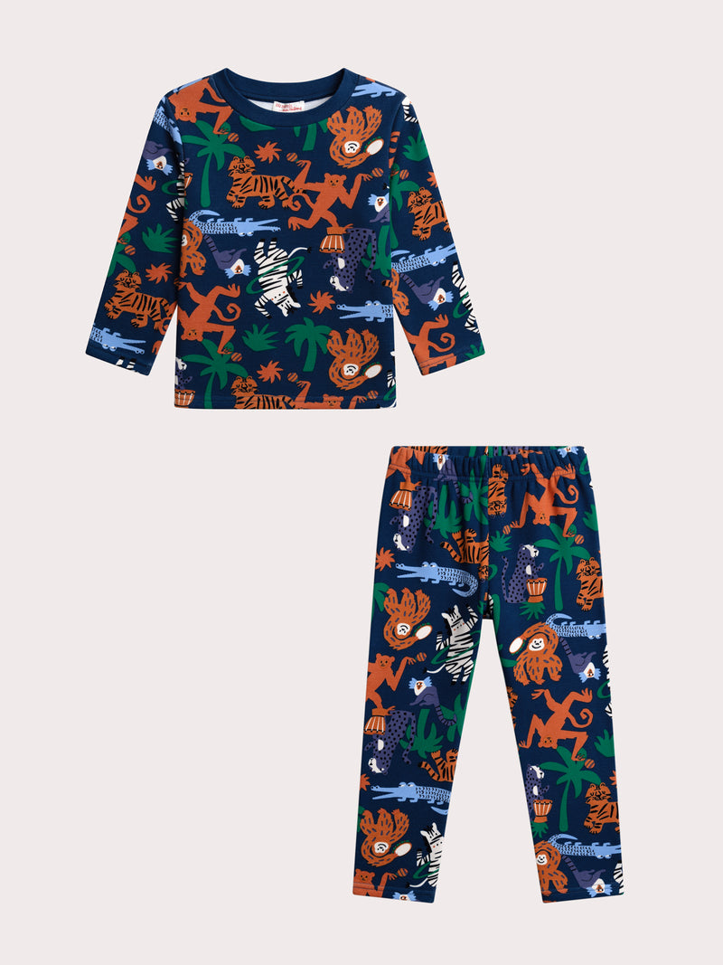 Pijama de jungla para niño