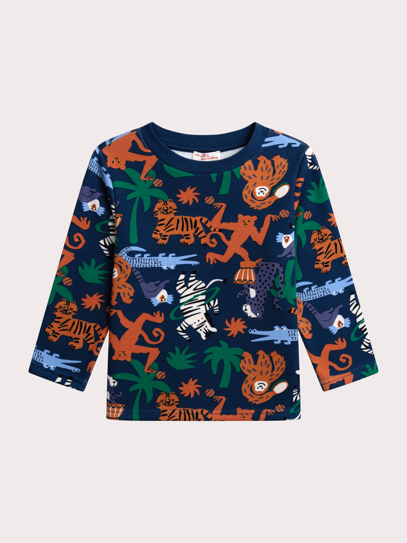 Pijama de jungla para niño