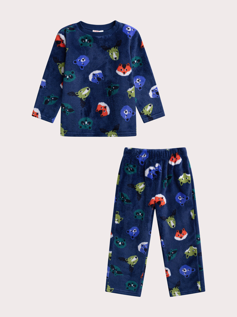 Pijama de animales para niño