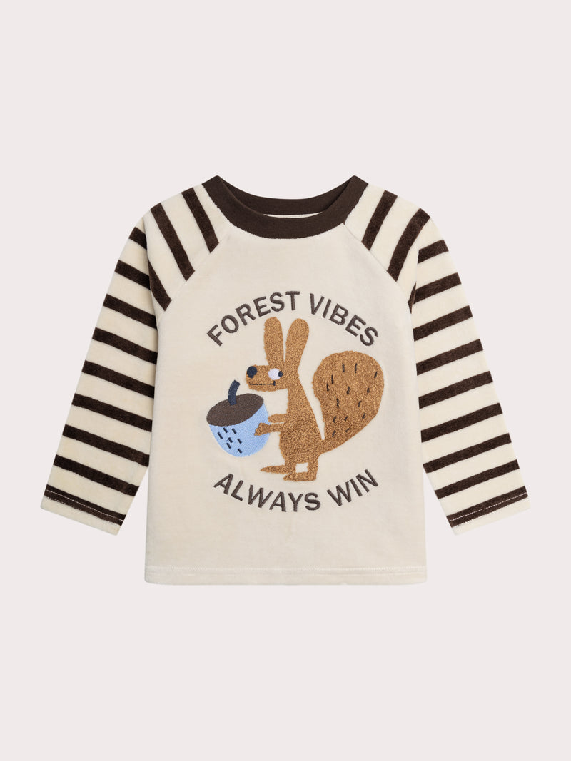 Pijama ardilla para niño