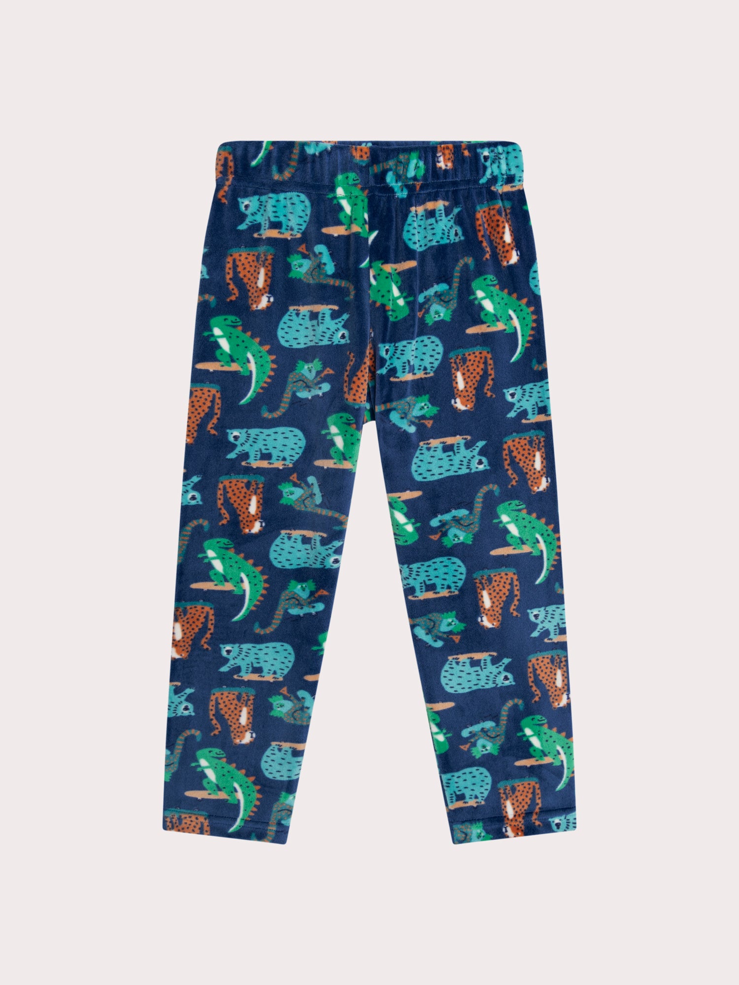 Pijama animales en skate para niño