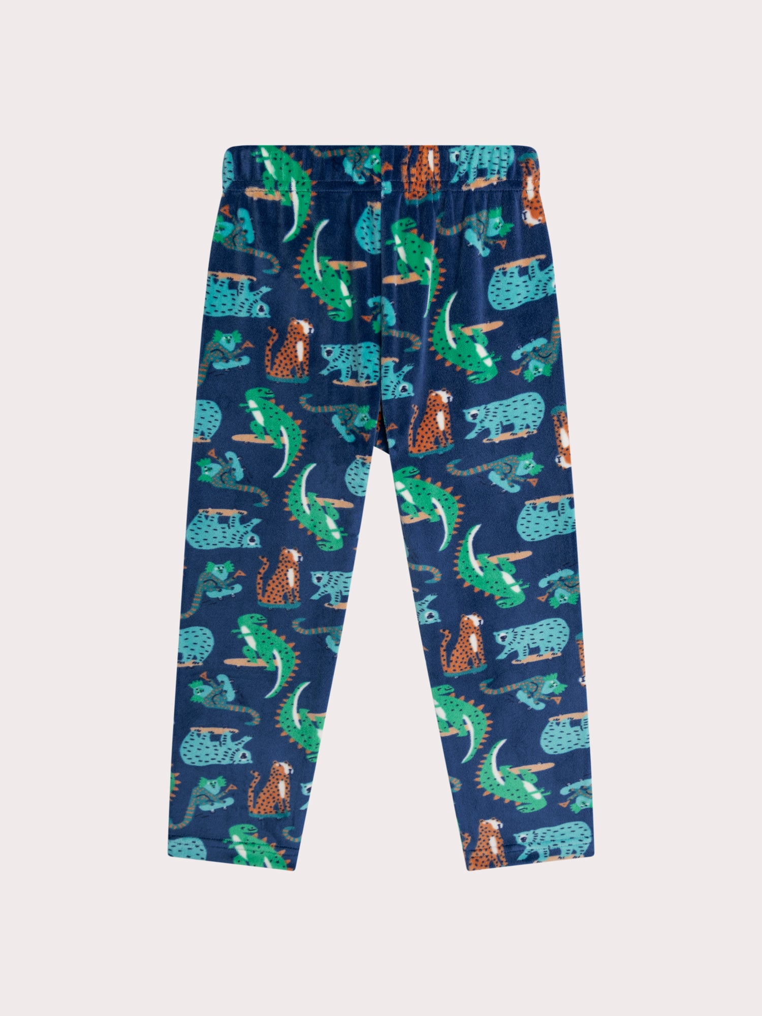 Pijama animales en skate para niño