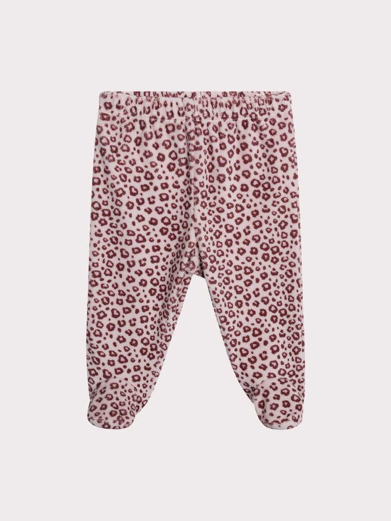 Pijama de pantera para bebé niña