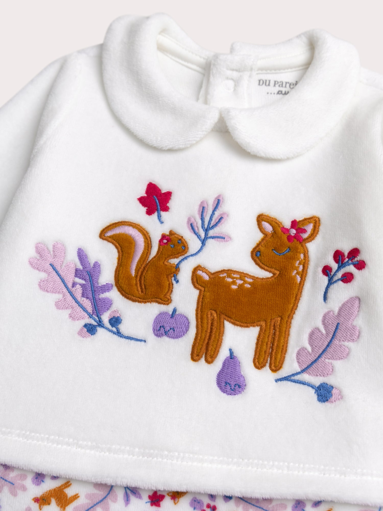 Mameluco de otoño para bebé niña