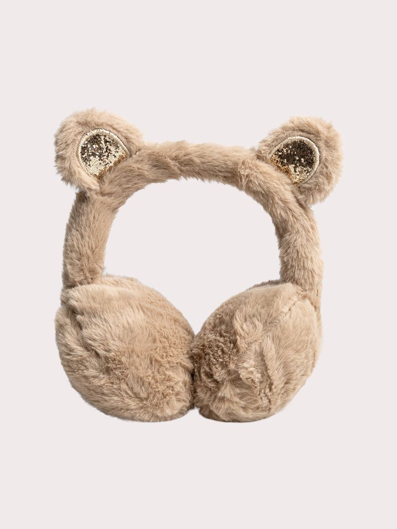 Auriculares de pelo sintético para niñas