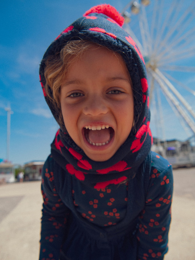 Cagoule Impresa Floral para Niña