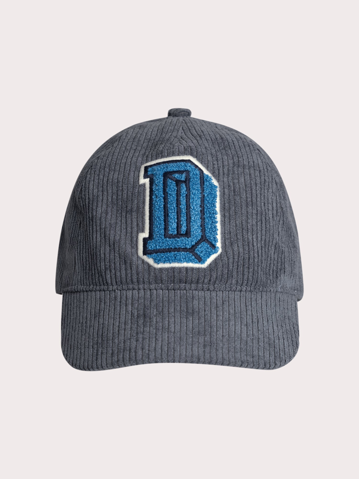 Gorra de Terciopelo Gris para Niño