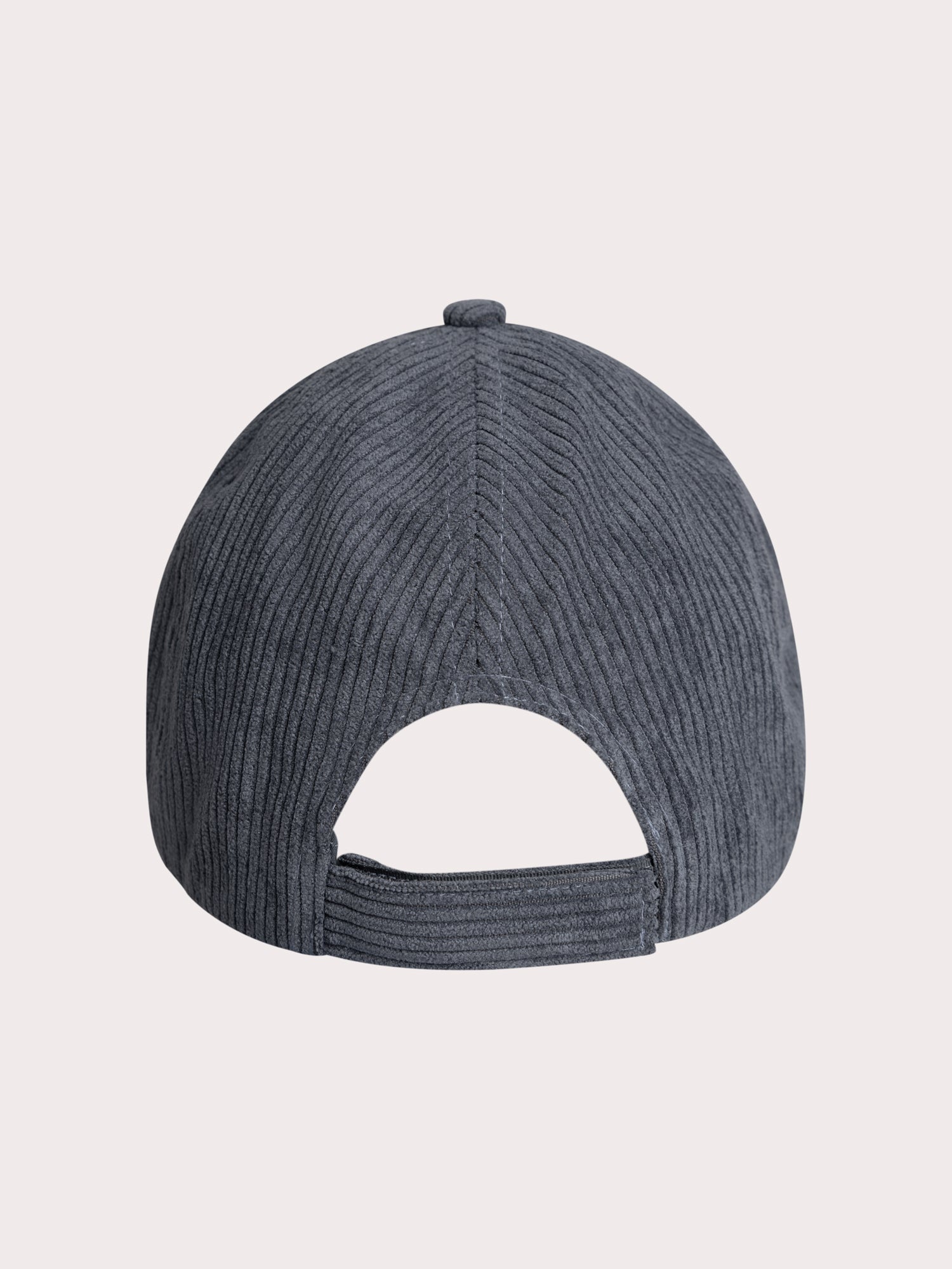 Gorra de Terciopelo Gris para Niño