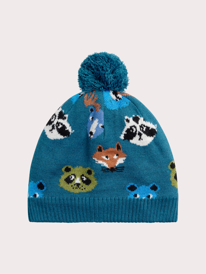 Gorra Azul con Motivo Fantástico para Niño