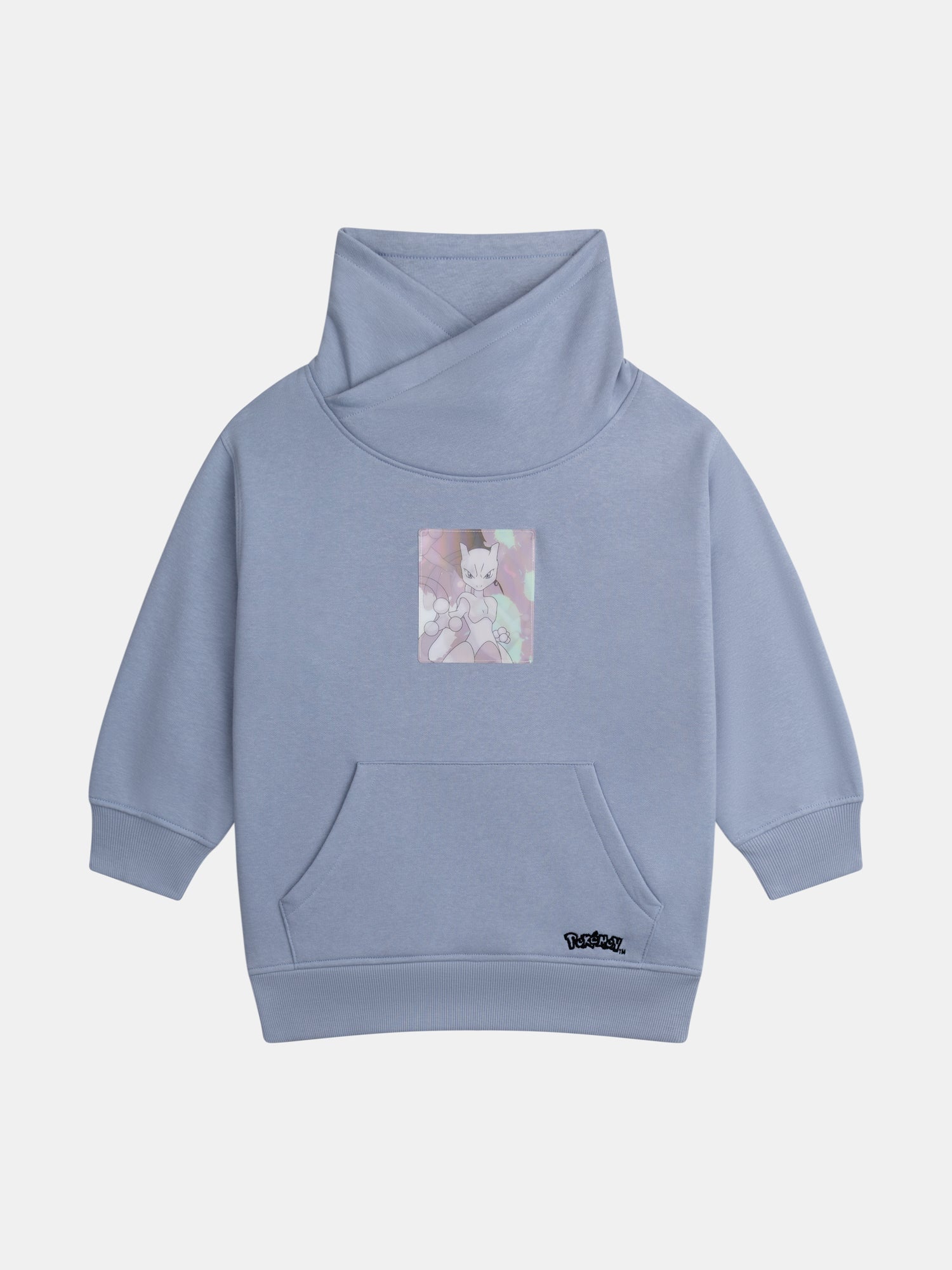 Sweat bleu badge Pokémon Mewtwo