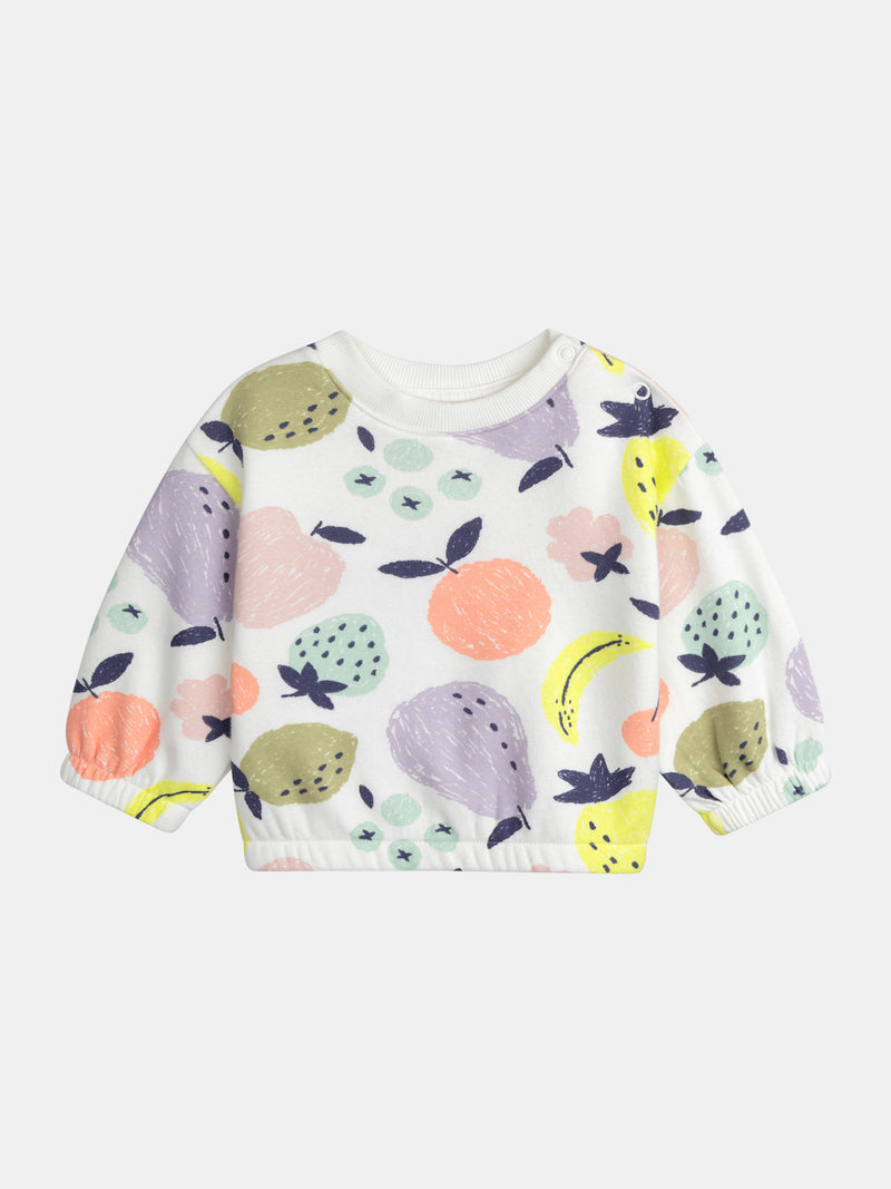 Conjunto Imprimido Frutal para Bebé Niña