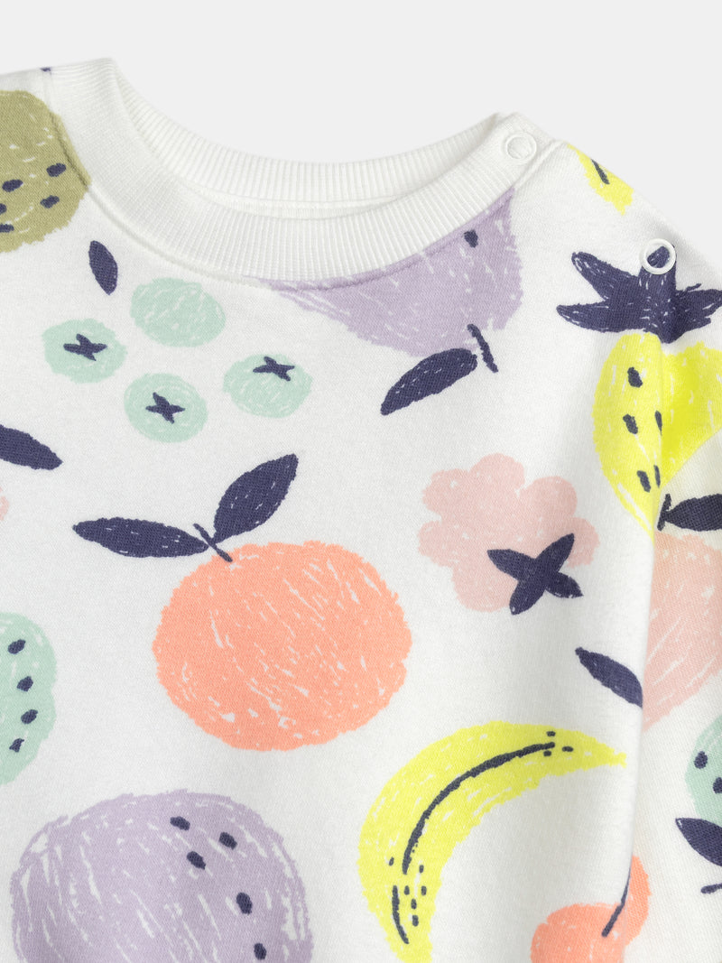 Conjunto Imprimido Frutal para Bebé Niña