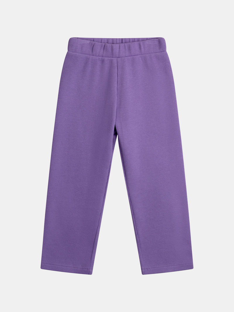 Pijama Tie-Dye Violeta con Motivo 'Pony Skateboarding Fever' para Niña