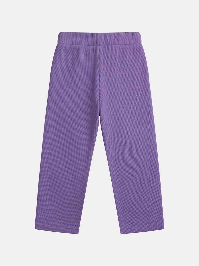 Pijama Tie-Dye Violeta con Motivo 'Pony Skateboarding Fever' para Niña