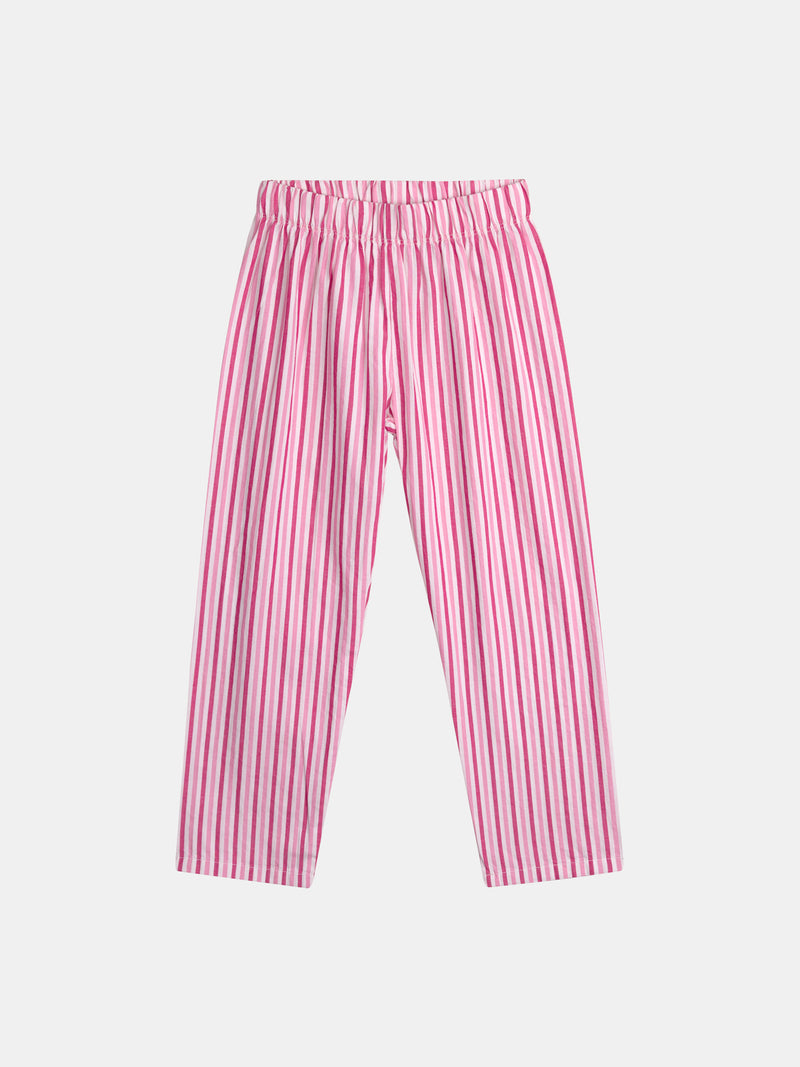 Pijama largo rosa "Hello Sunshine" para niña