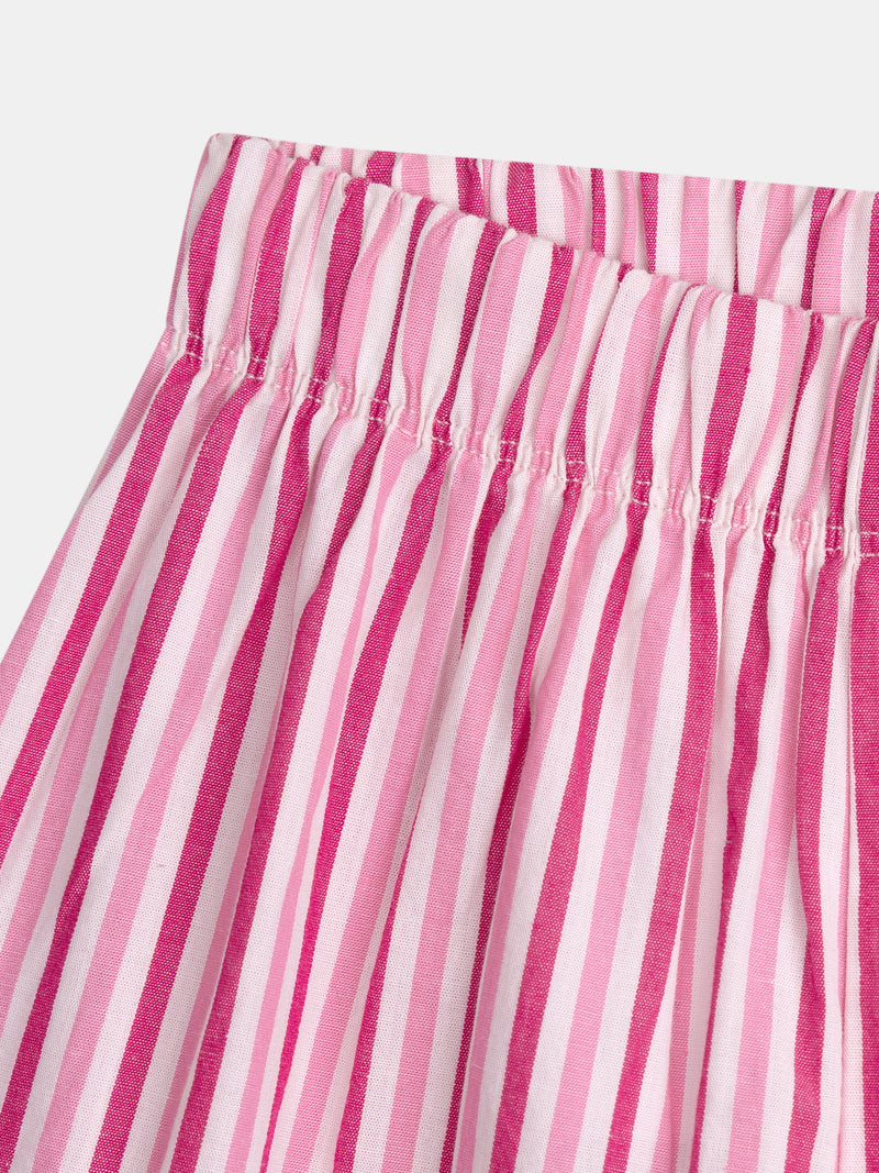 Pijama largo rosa "Hello Sunshine" para niña