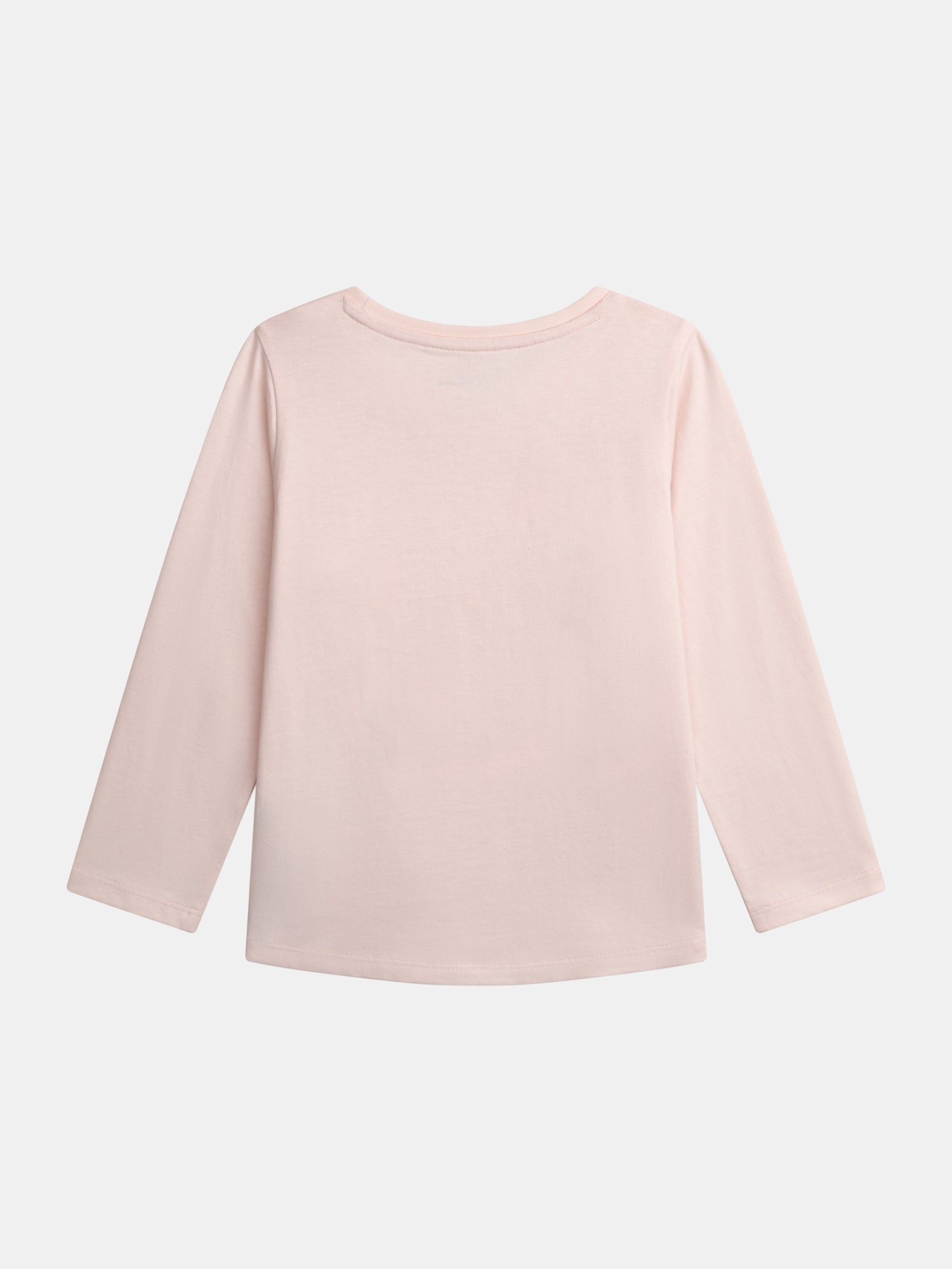 Pyjama long phosphorescent  rose poudré à motif licorne pour enfant fille