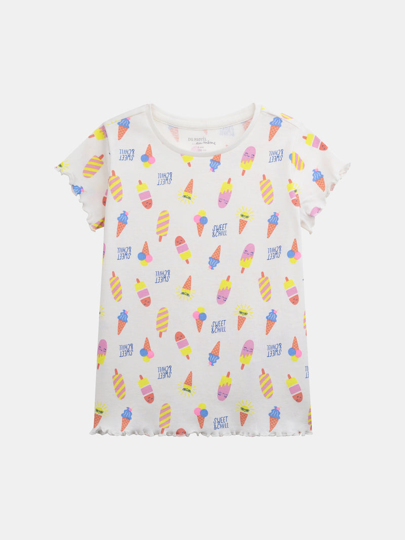 Pijamas cortos "SWEET & CHILL" para niñas
