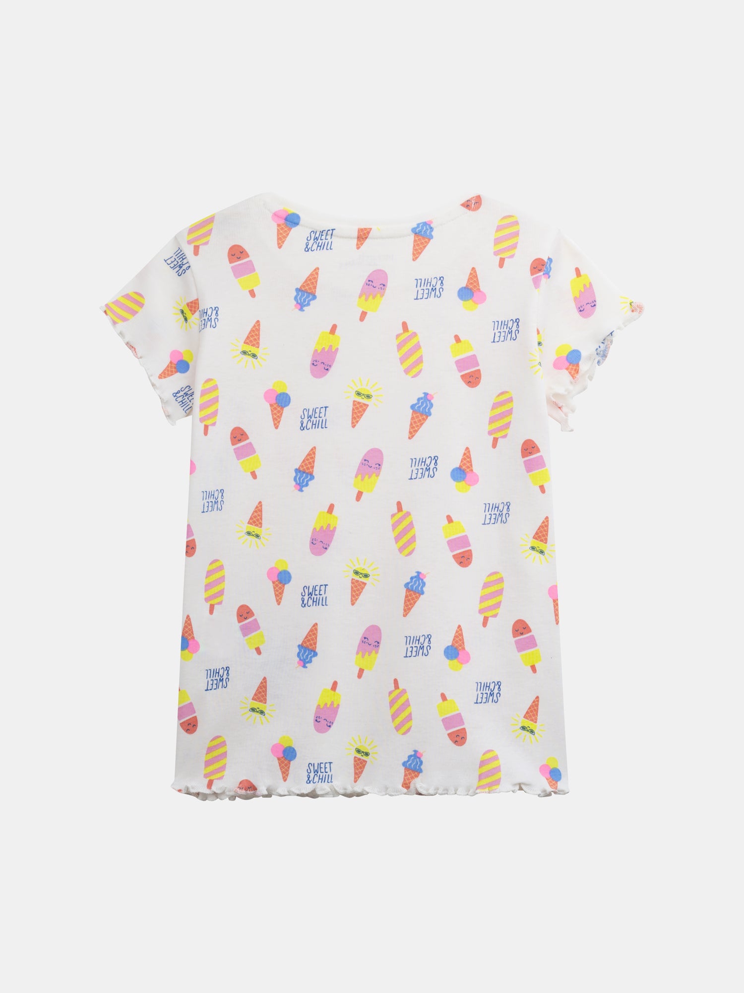 Pijama corto "SWEET & CHILL" para niña