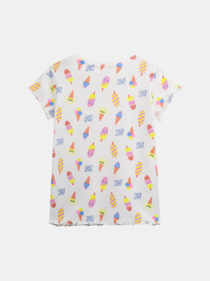Pijamas cortos "SWEET & CHILL" para niñas