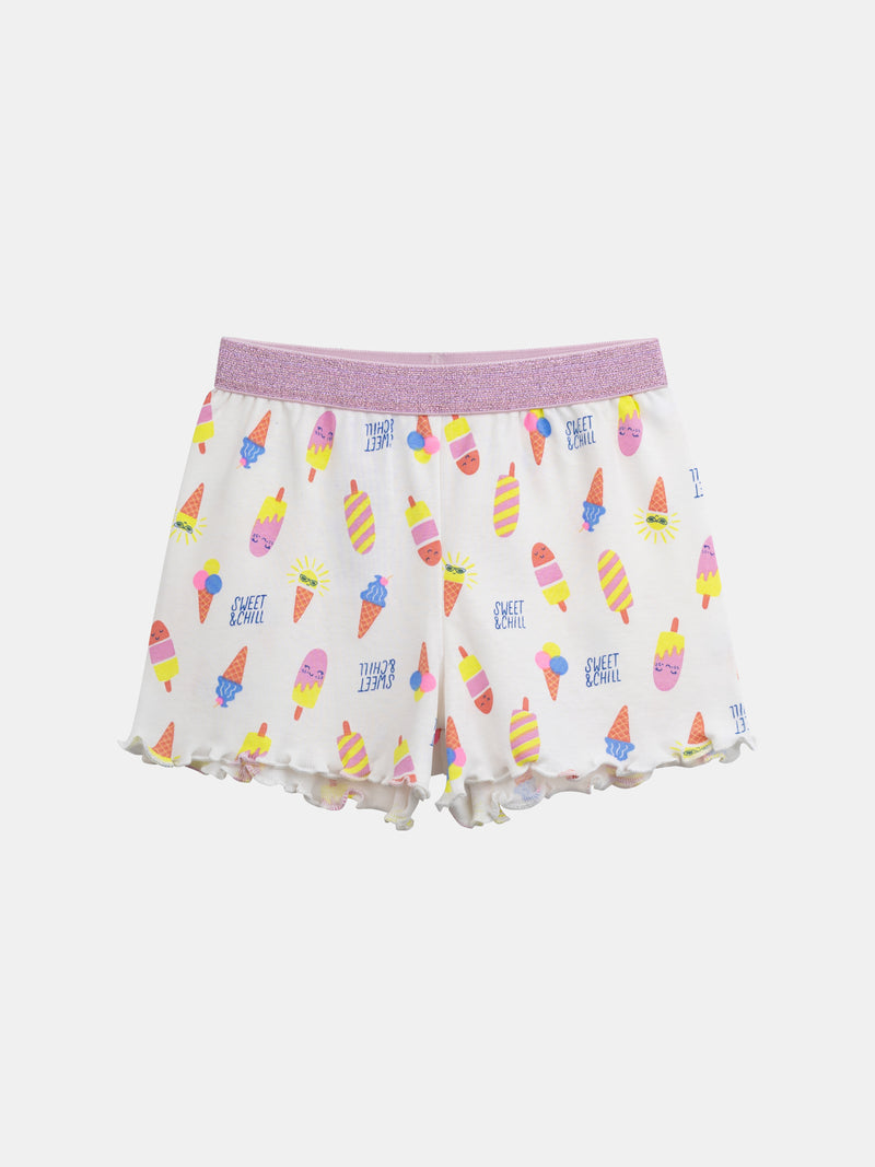 Pijamas cortos "SWEET & CHILL" para niñas