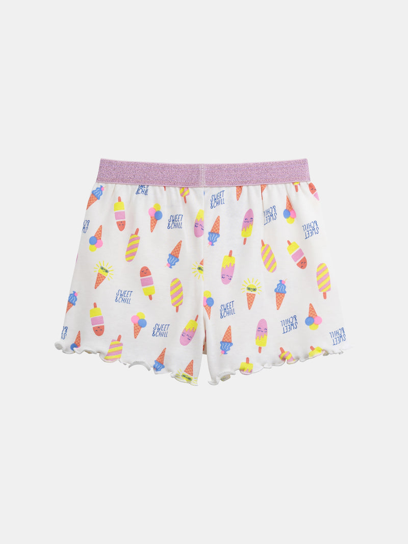 Pijamas cortos "SWEET & CHILL" para niñas