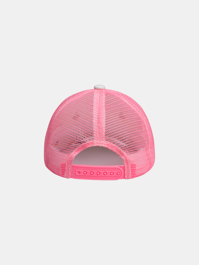 Gorra Beige con Motivo de Helados para Niñas