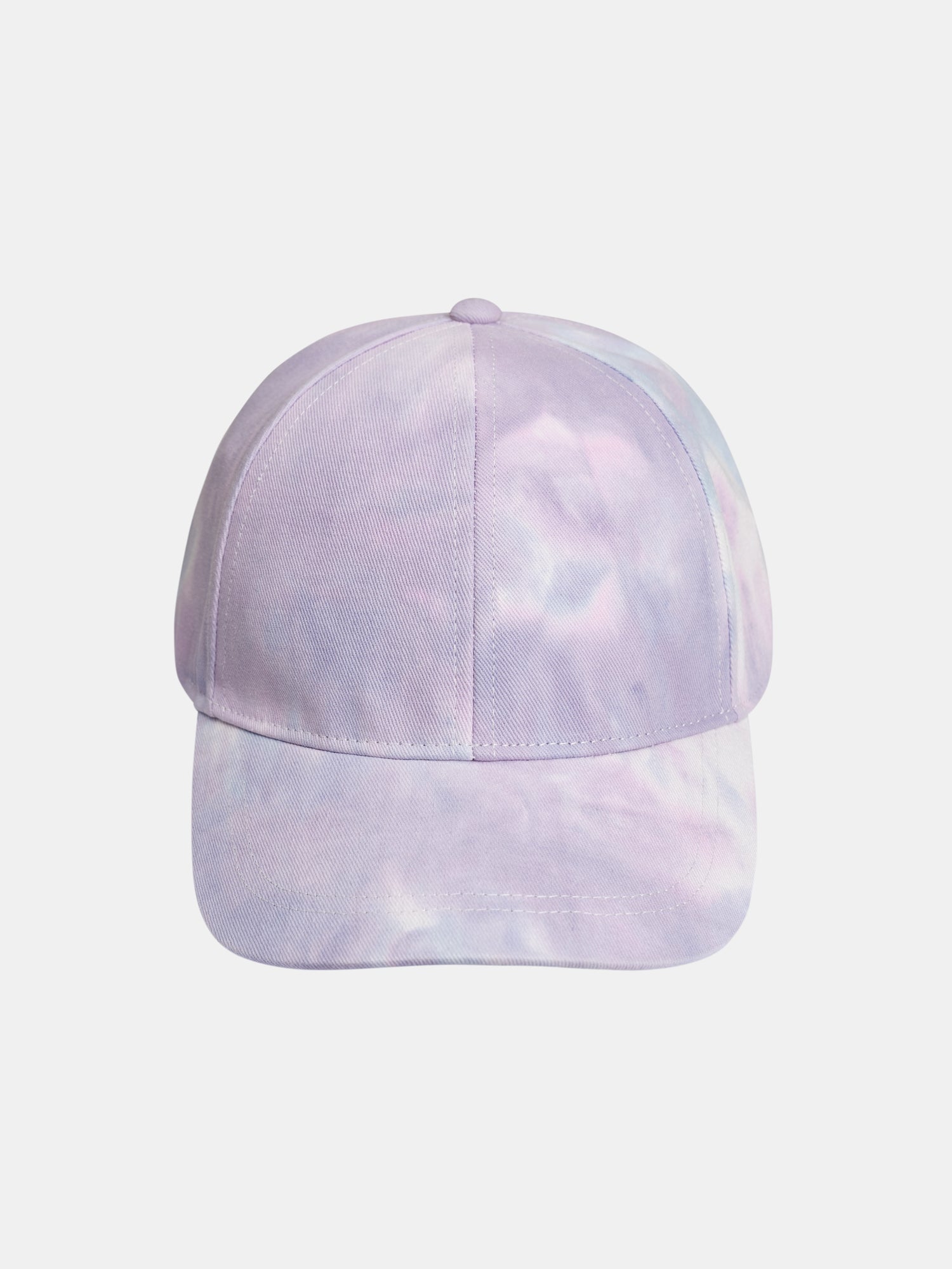 Gorra tie-dye violeta para chicas