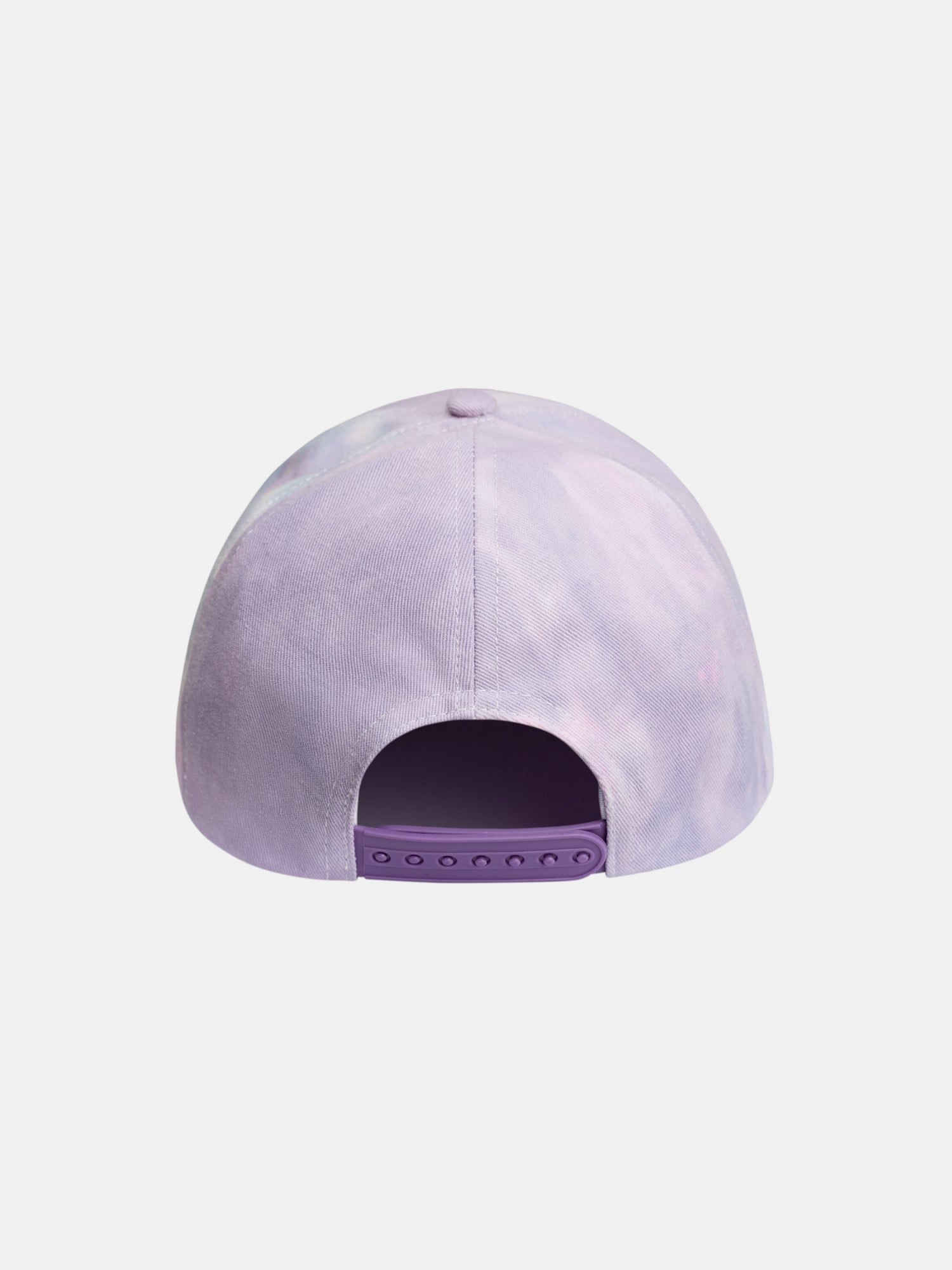 Gorra tie-dye violeta para chicas