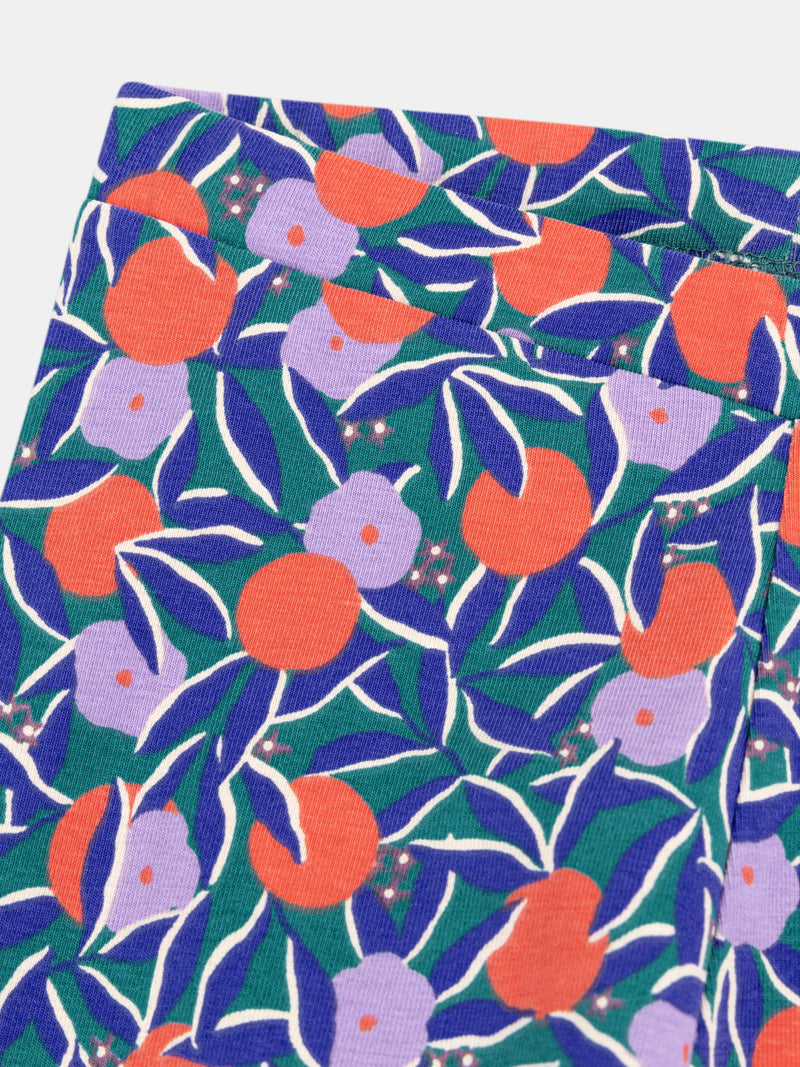 Capri de estampado fantasía para niñas