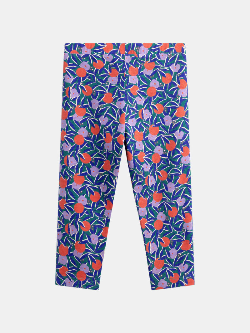 Capri de estampado fantasía para niñas