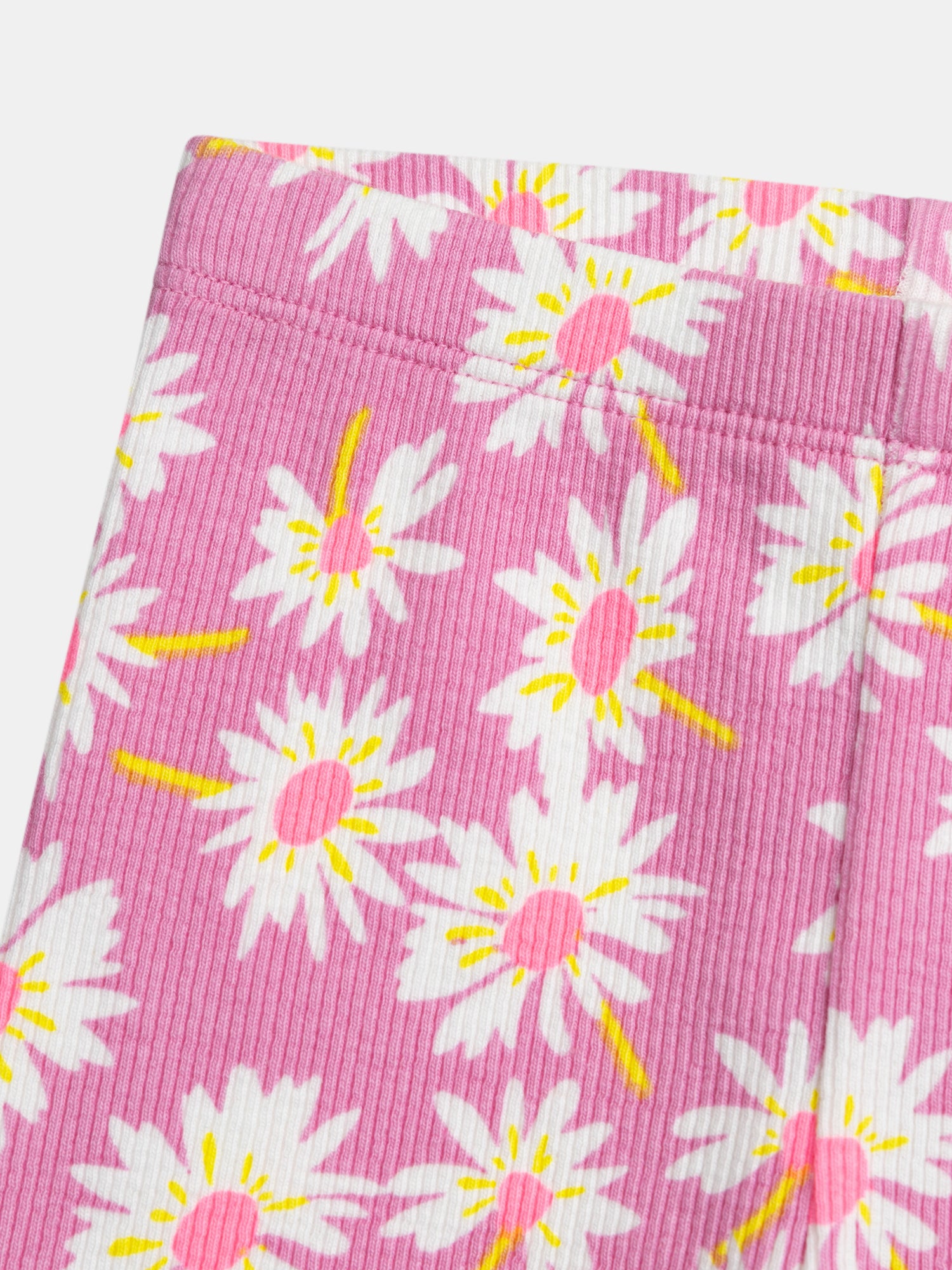 Cycliste rose à fleurs pour bébé fille