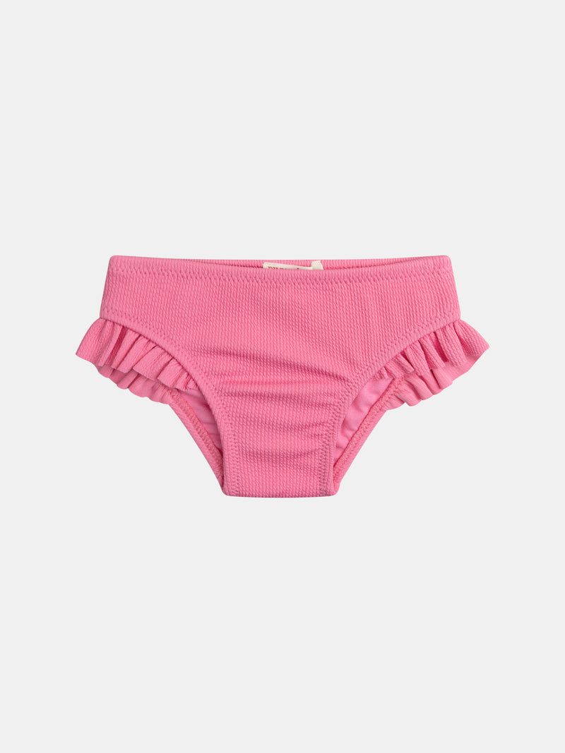 Pañal de baño rosa para bebé niña