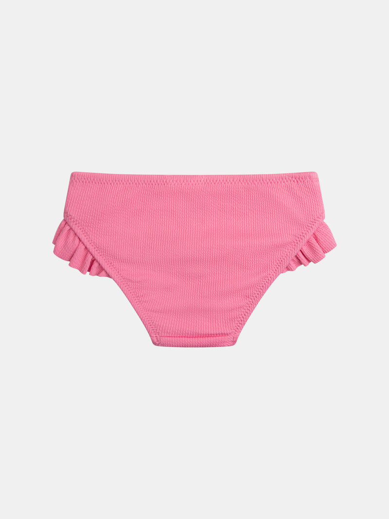 Pañal de baño rosa para bebé niña