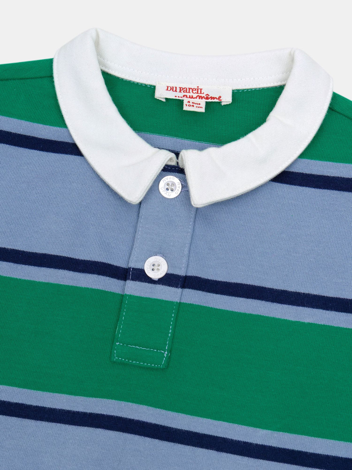 Polo de manga larga a rayas para niño