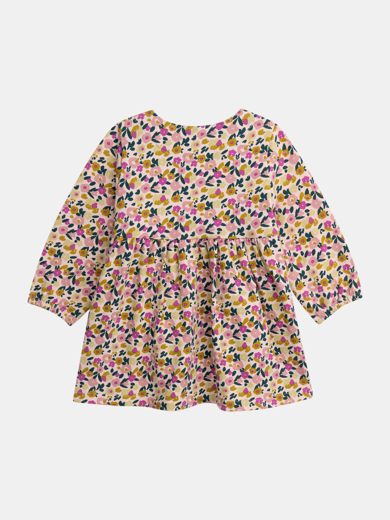 Ensemble robe imprimée et legging "Wild Campus" pour bébé fille