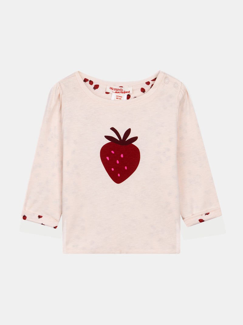 Tee Shirt Manches Longues Blanc
