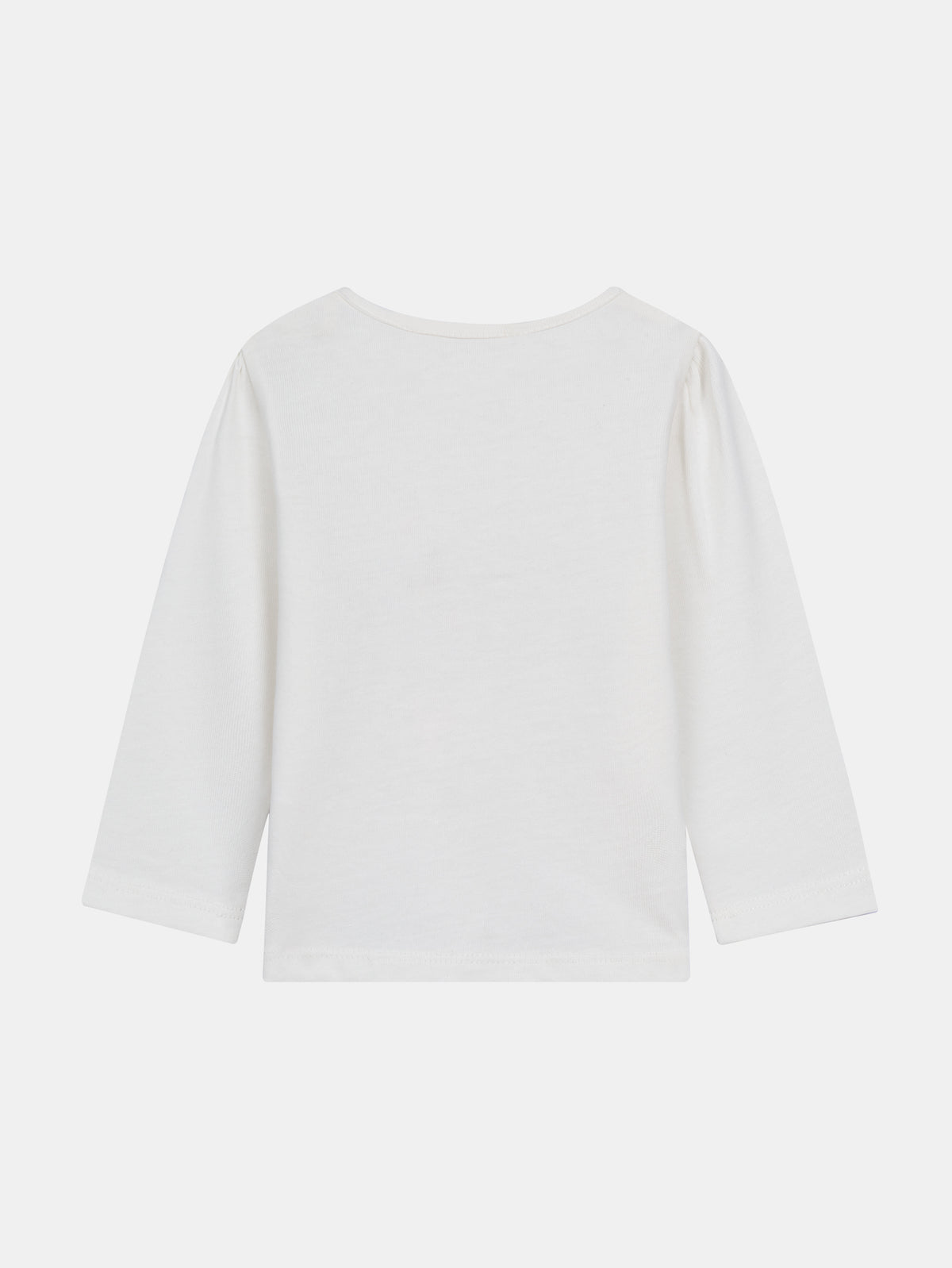 Tee Shirt Manches Longues Ecru