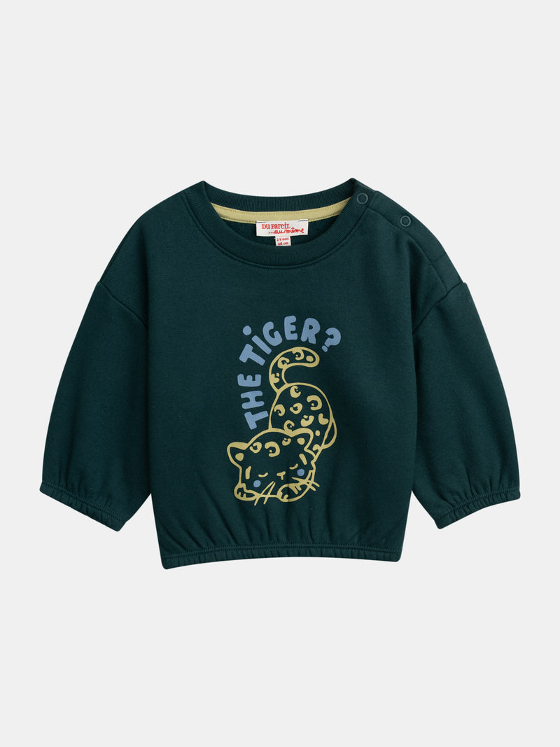 Ensemble vert "Wild Campus" pour bébé garçon