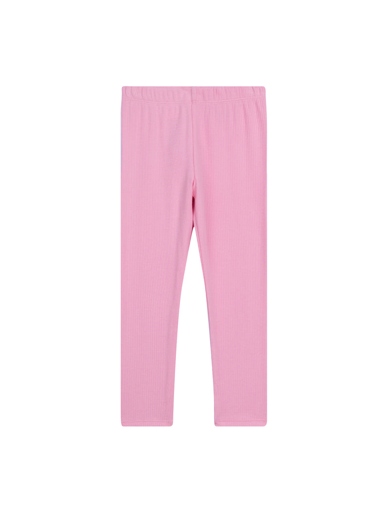 Conjunto de pijama de 2 piezas de terciopelo y leggings con estampado de galaxia para niña