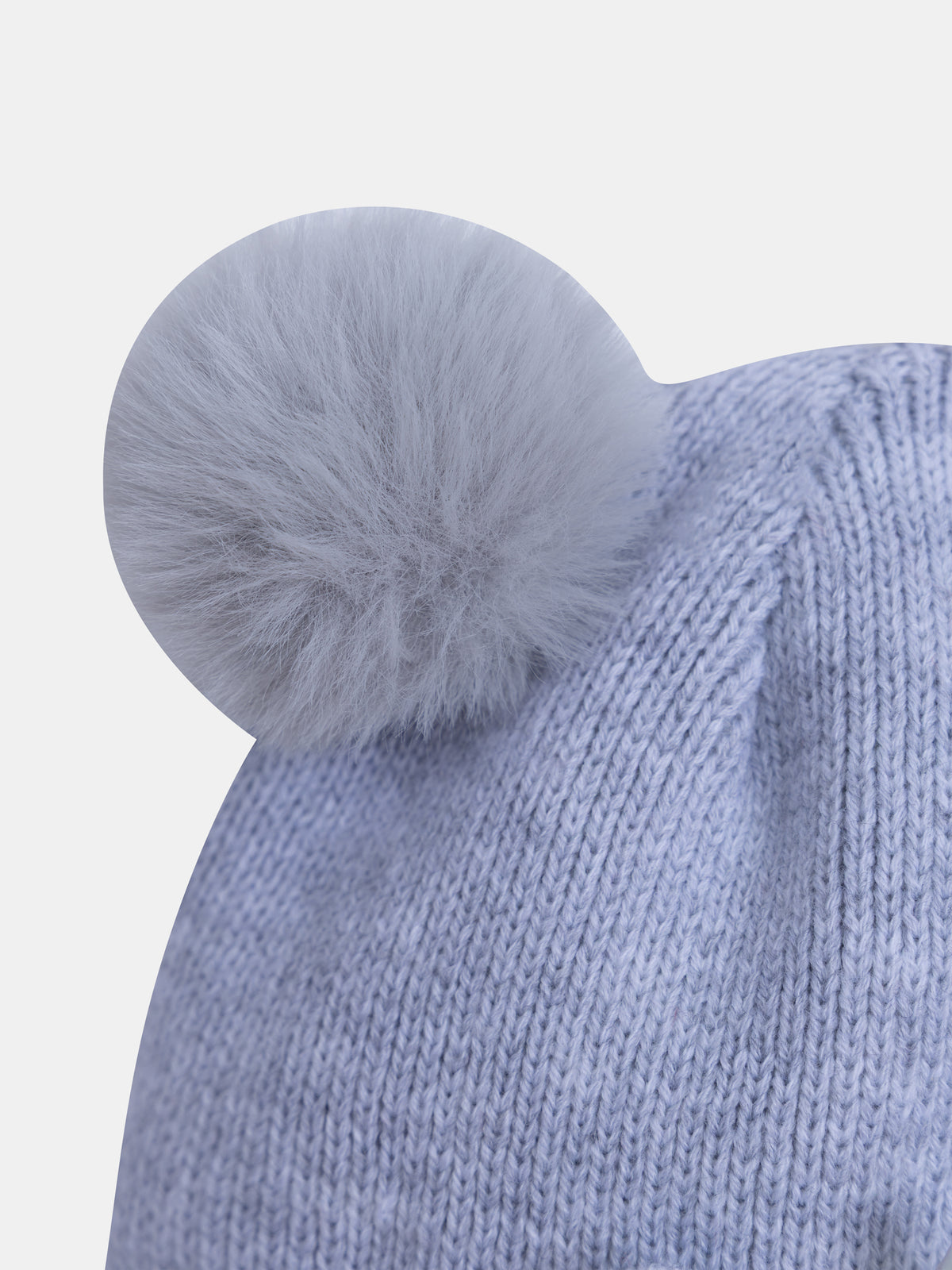 Gorro gris de unicornio para niñas