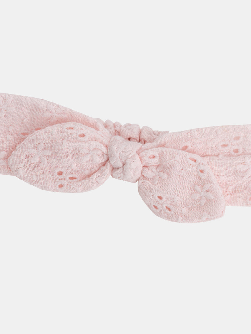 Diadema rosa para niña