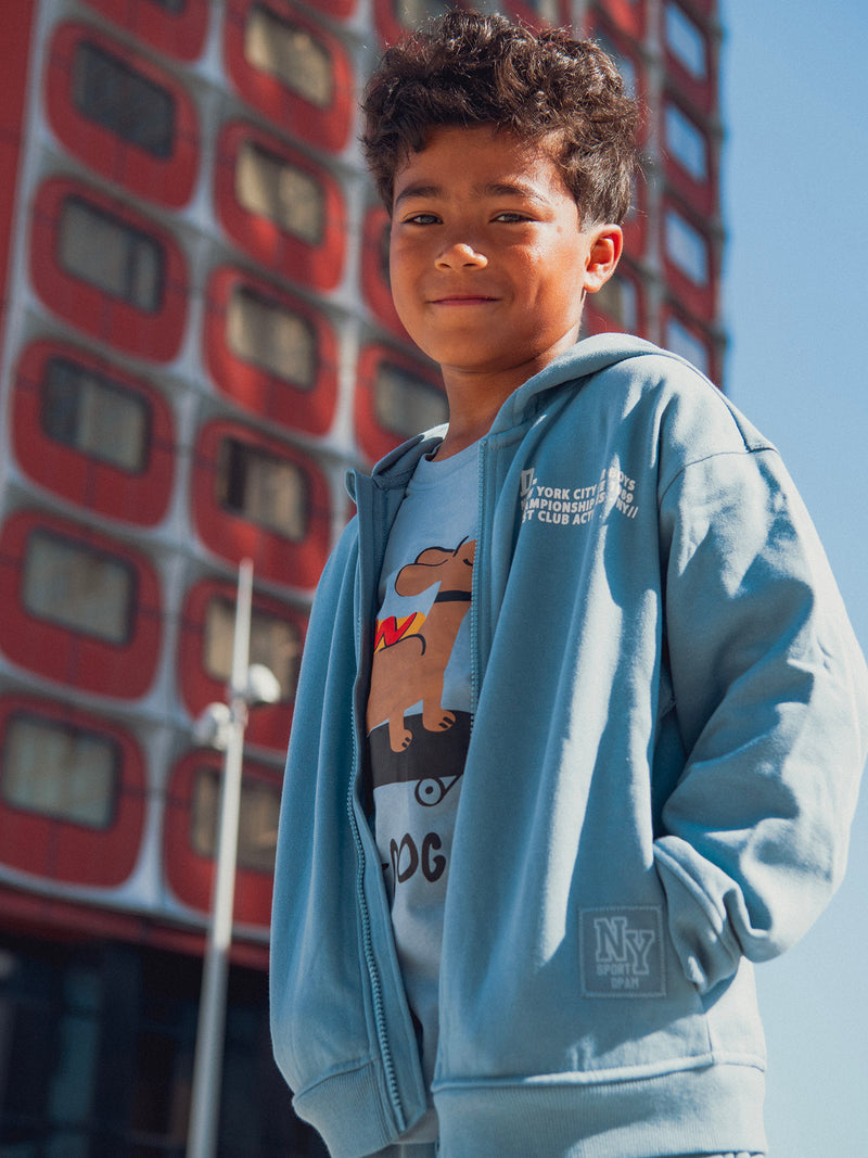 Sudadera Azul Claro para Niños
