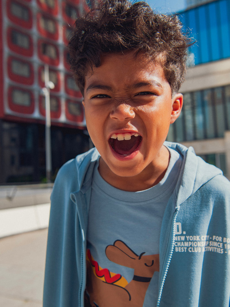 Sudadera Azul Claro para Niños